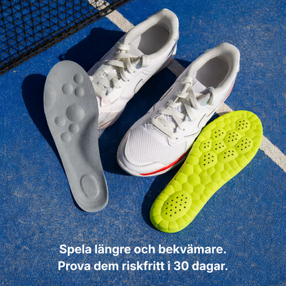 Spela padel bekvämare – skydda dina leder – PadelStep™