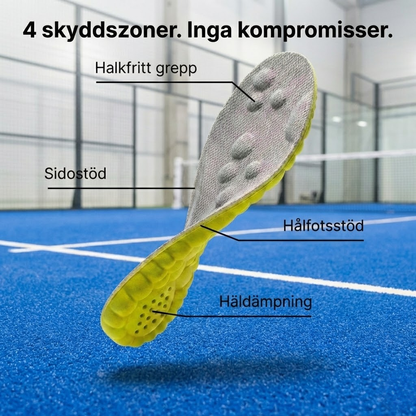 Spela padel bekvämare – skydda dina leder – PadelStep™