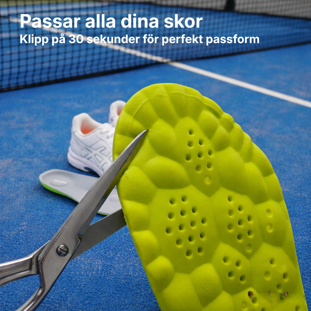 Spela padel bekvämare – skydda dina leder – PadelStep™